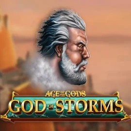 Age Of The Gods: God of Storms logo – Slots by Playtech at Betpoint Casino