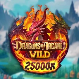 Dragons of Arcane Wild by Foxium, showcased at bet-point.ca – game logo