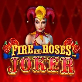 Fire and Roses Joker slot logo by Triple Edge Studios at Betpoint Casino