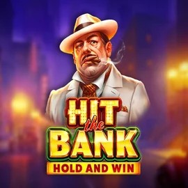 Hit The Bank Hold and Win logo by Playson at Betpoint Casino
