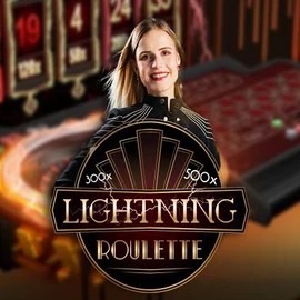 Lightning Roulette logo – Live Casino by Evolution at Betpoint Casino