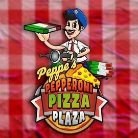 Official Slots logo: Peppe’s Pepperoni Pizza Plaza by Pragmatic Play at Betpoint Casino