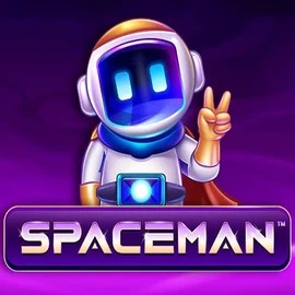 Spaceman slot logo by Pragmatic Play at Betpoint Casino