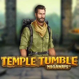 Temple Tumble Megaways online game logo by Relax Gaming on bet-point.ca