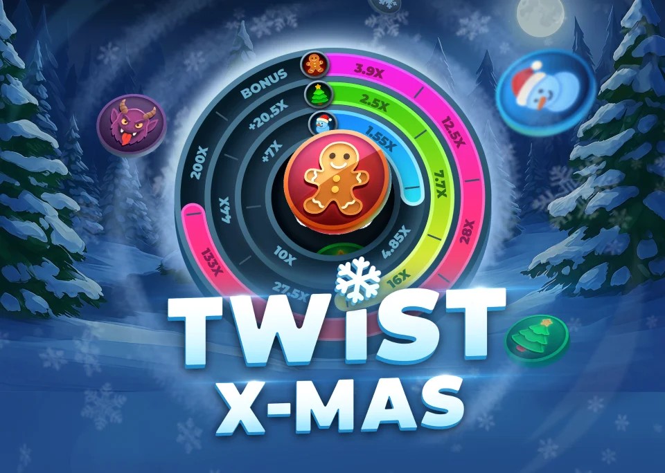 Twist X-mas game by InOut – logo hosted on Betpoint Casino